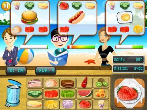 Изображение игры: Cooking Chef Beach Bistro