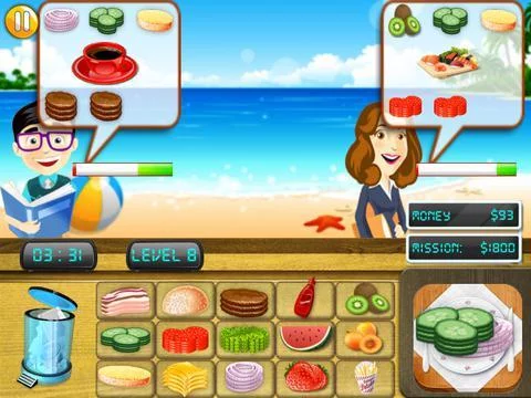 Изображение игры: Cooking Chef Beach Bistro