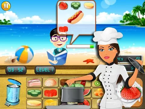 Изображение игры: Cooking Chef Beach Bistro