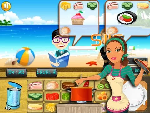 Изображение игры: Cooking Chef Beach Bistro