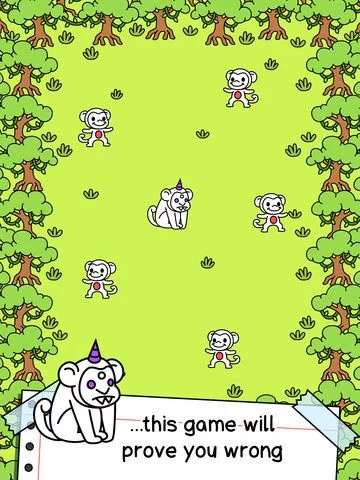 Изображение игры: Monkey Evolution | Clicker Game of the Mutant Monkeys