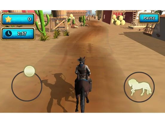 Изображение игры: Horse Simulator Cowboy Rider