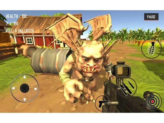 Изображение игры: Monster Hunting City Shooting