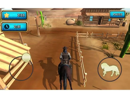 Изображение игры: Horse Simulator Cowboy Rider