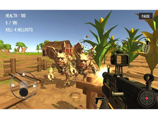 Изображение игры: Monster Hunting City Shooting
