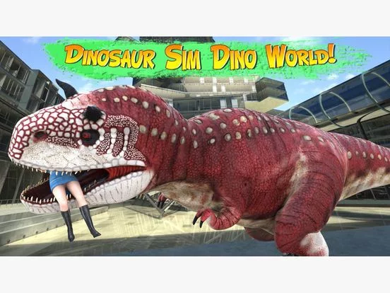 Изображение игры: Dinosaur Sim Dino World