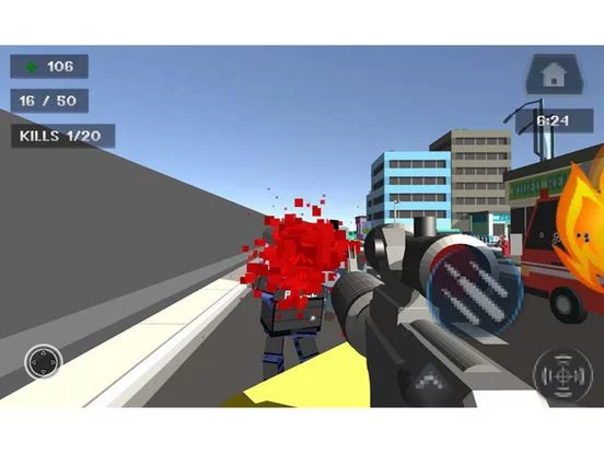 Изображение игры: Pixel Smashy War