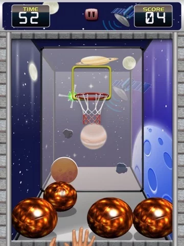 Изображение игры: Flick Basketball Friends: Free Arcade Hoops