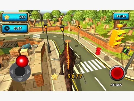 Изображение игры: Dinosaur Sim Dino World