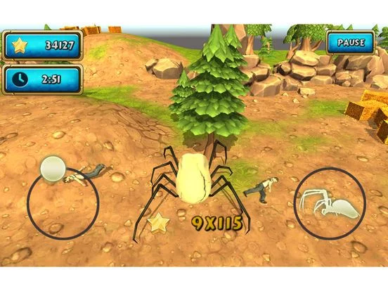Изображение игры: Spider simulator: Amazing City