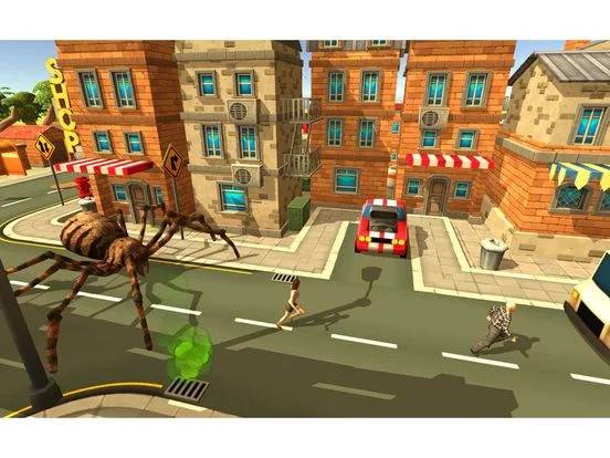 Изображение игры: Spider simulator: Amazing City
