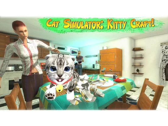 Изображение игры: Kitty Craft Cat Simulator 2017
