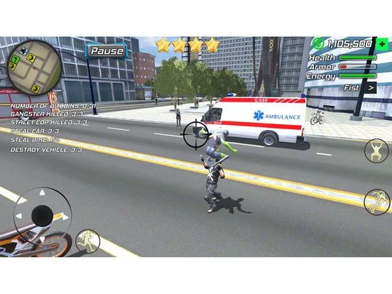 Изображение игры: Amazing Rope Police