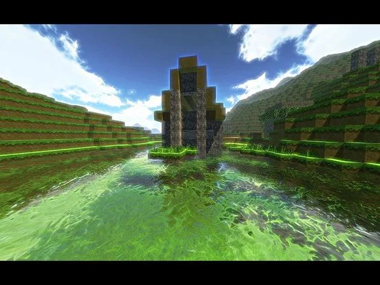 Изображение игры: Pixel Block Cube Craft Builder
