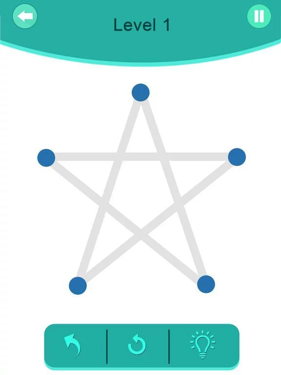 Изображение игры: One Line Game - 1 Touch Draw