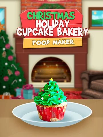 Изображение игры: Awesome Christmas Holiday Cupcake Bakery - Food Maker