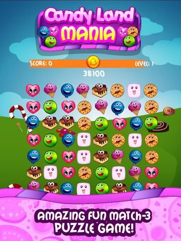 Изображение игры: Candy Land Mania