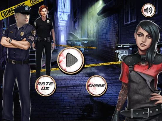 Изображение игры: Hidden Objects Games: free crime case investigation game
