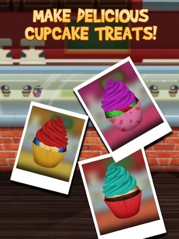 Изображение игры: Awesome Sweet Cream Cupcake Dessert Maker