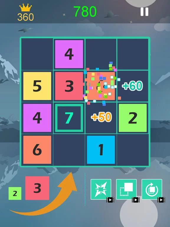 Изображение игры: Number Merge - Block Puzzle