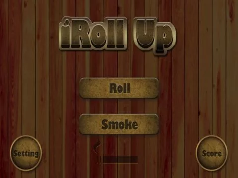 Изображение игры: iRoll Up the Rolling and Smoking Simulator Game