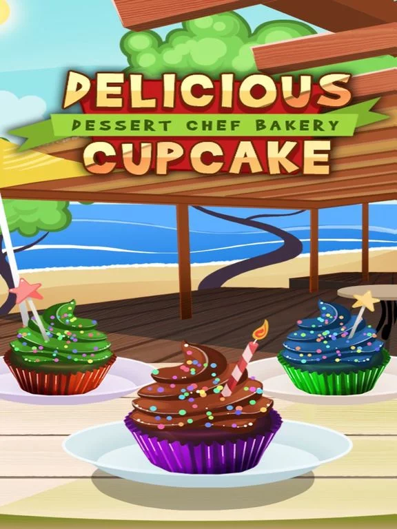 Изображение игры: Awesome Cupcake Chef Maker - Pastry Food Baking