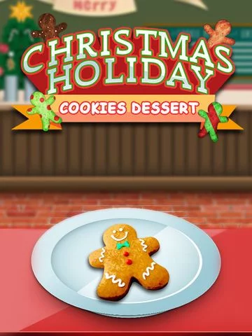 Изображение игры: Awesome Christmas Holiday Cookies Dessert - Food Maker