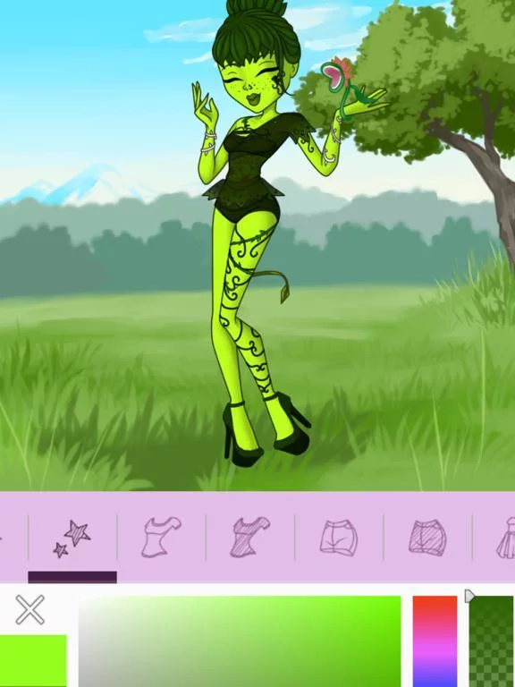 Изображение игры: Avatar Maker: Monster Girl