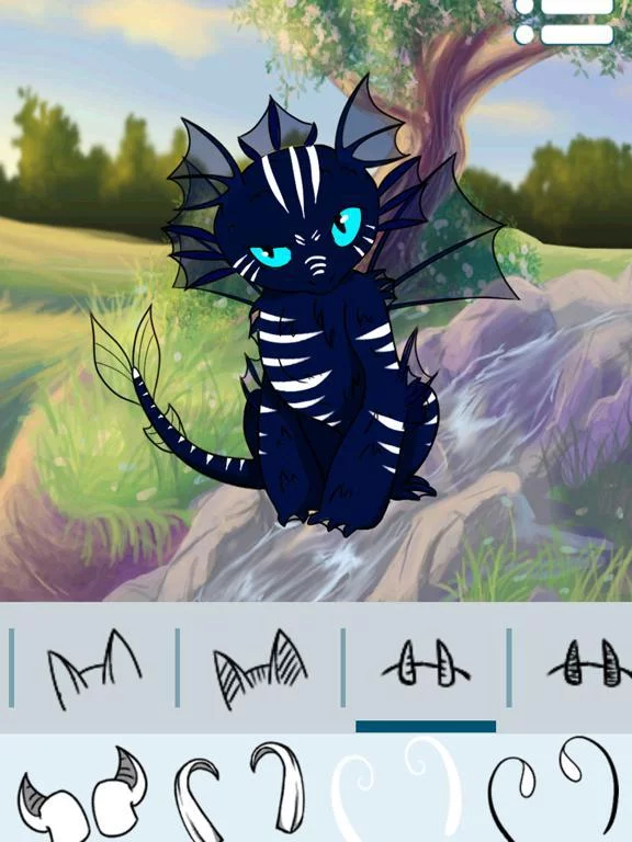 Изображение игры: Avatar Maker: Dragons