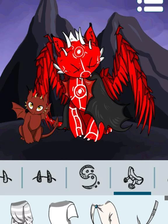Изображение игры: Avatar Maker: Dragons