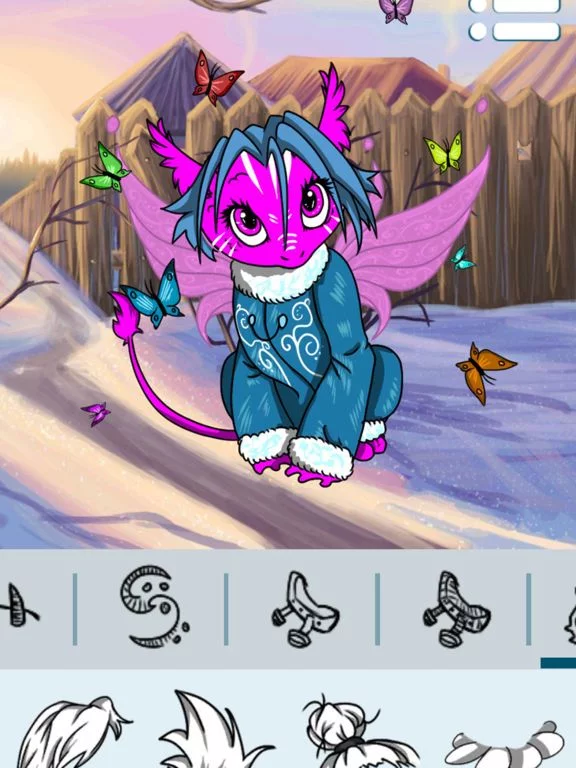 Изображение игры: Avatar Maker: Dragons