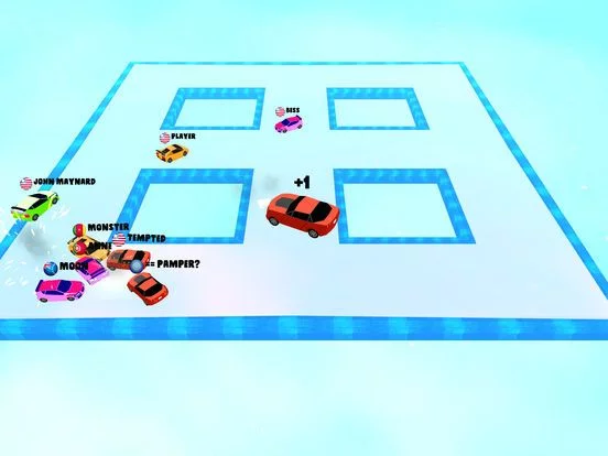 Изображение игры: DodgeCar.io