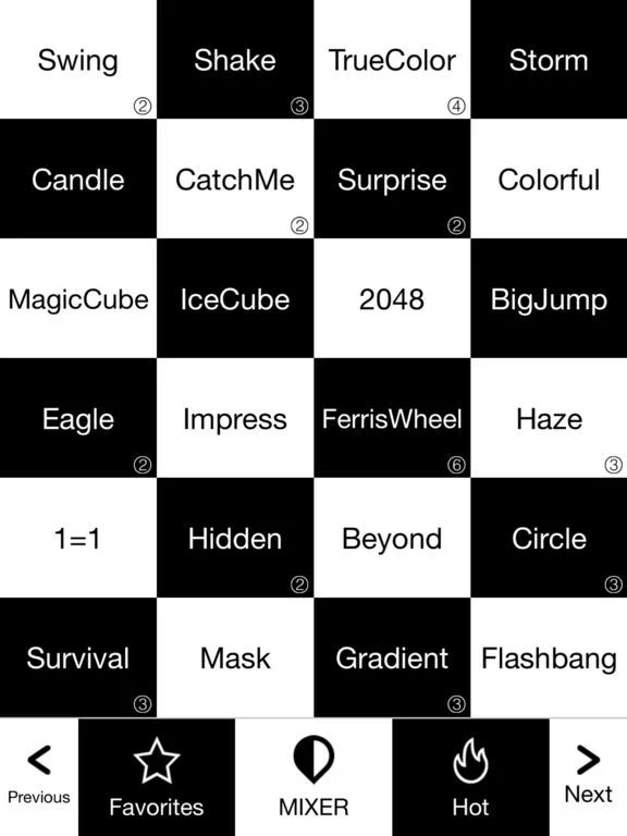 Изображение игры: Black White Tiles (New): Piano Tiles Mini Games