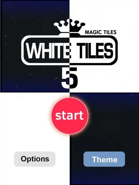 Изображение игры: Piano White Tiles 5: Black & White Tiles Games