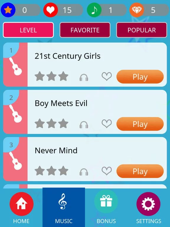 Изображение игры: BTS Guitar Hero