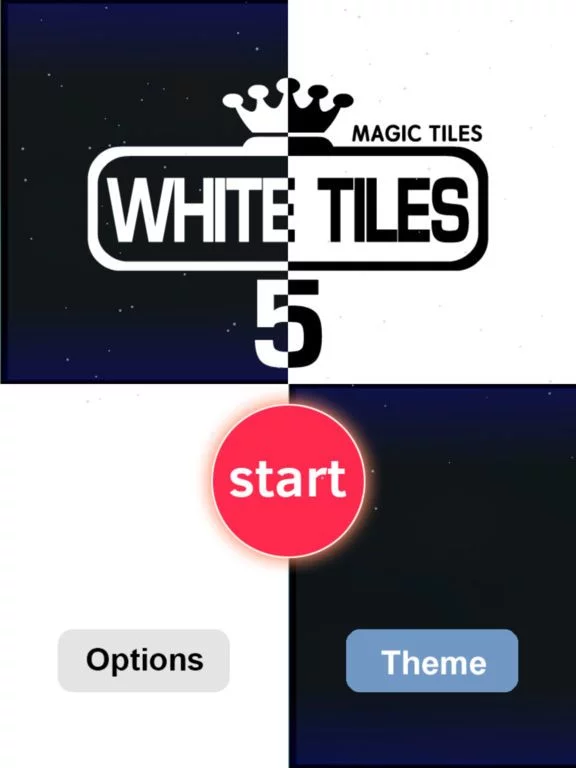 Изображение игры: Piano White Tiles 5: Black & White Tiles Games