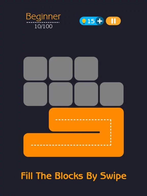 Изображение игры: One Line Block Puzzle