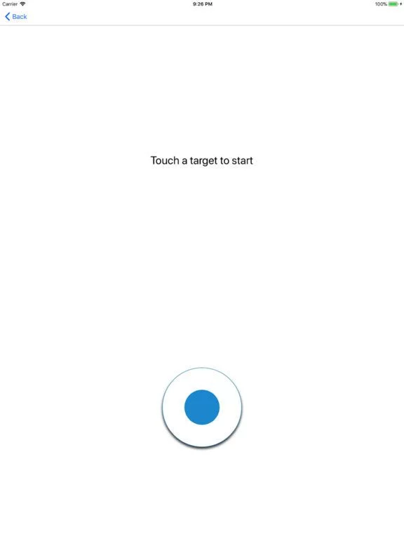 Изображение игры: Reaction time test game