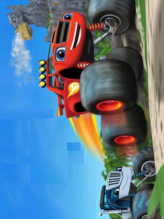 Изображение игры: Monster Truck Run Craft