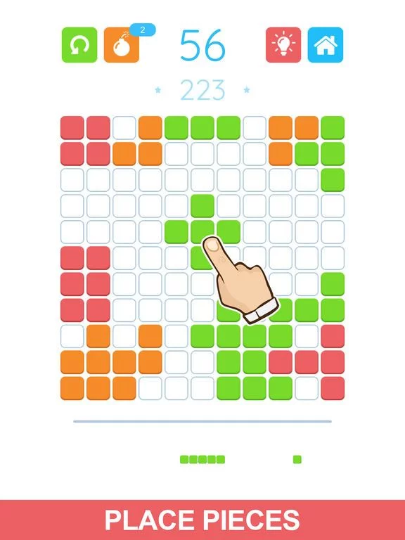 Изображение игры: Сolor block puzzle