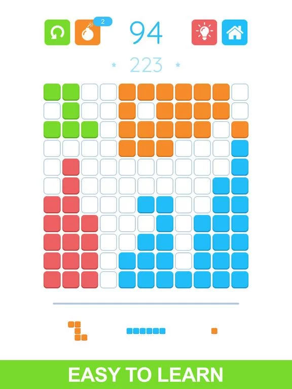 Изображение игры: Сolor block puzzle