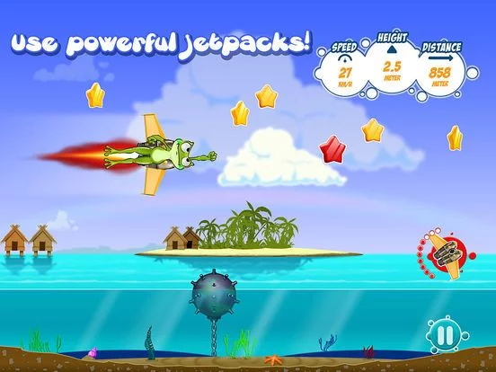 Изображение игры: Froggy Splash