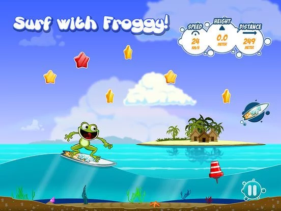 Изображение игры: Froggy Splash