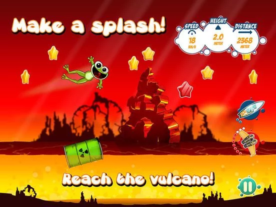 Изображение игры: Froggy Splash
