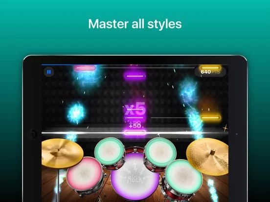 Изображение игры: Drums - real drum set games