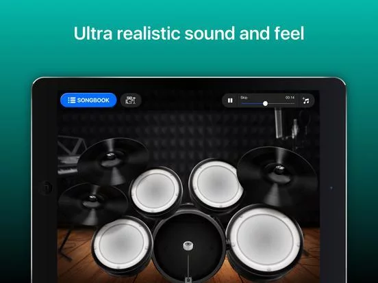 Изображение игры: Drums - real drum set games