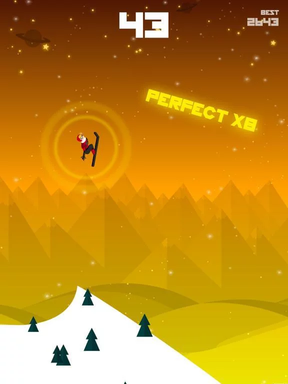 Изображение игры: Backflip mountain music game