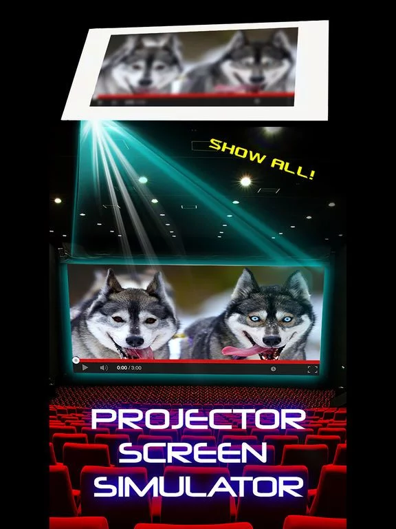 Изображение игры: Projector Screen Simulator
