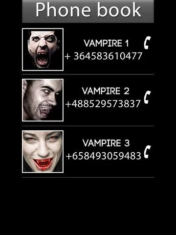 Изображение игры: Fake Call Vampire Prank