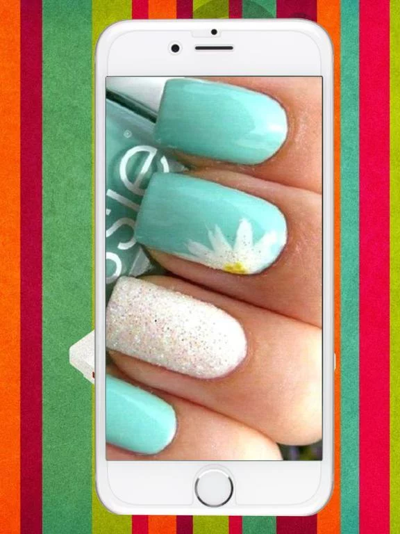 Изображение игры: Nails Art & Design (best examples how girls and women can decor nails art fashion at home salon) free game